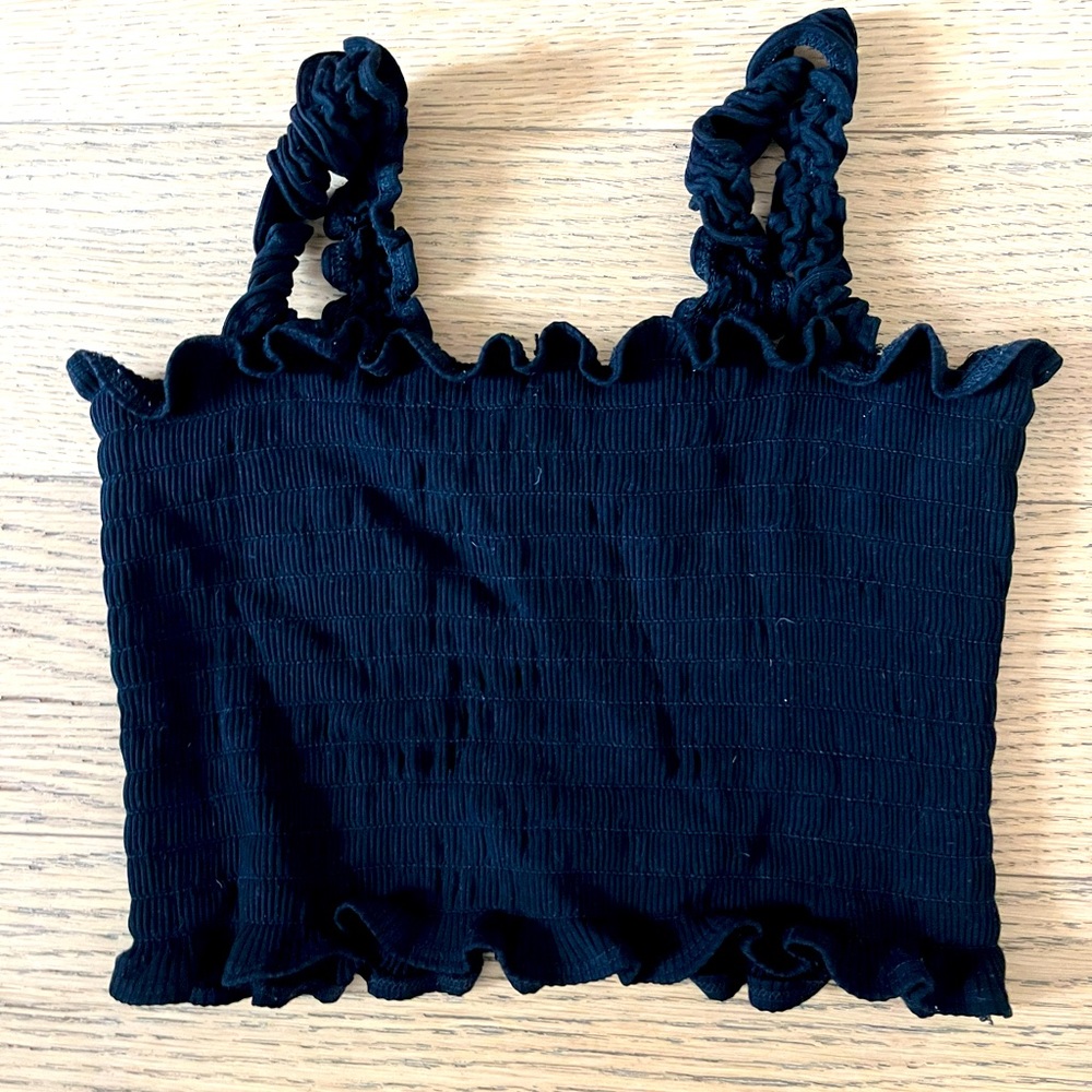 Reformation black tank
